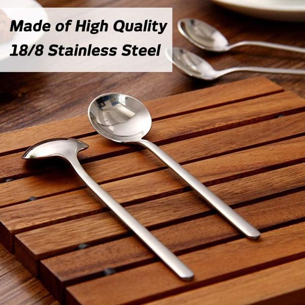 spoons stainless steel long handle coffee spoon for ice cream dessert fruit cutlery kitchen tableware tools
spoons stainless steel long handle coffee spoon for ice cream dessert fruit cutlery kitchen tableware tools