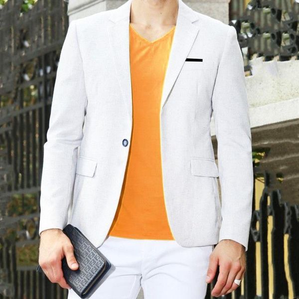 men's suits & blazers custom fashion one button white blazer slim fit groomsmen tuxedo for wedding dress leisure office party 2, White;black
men's suits & blazers custom fashion one button white blazer slim fit groomsmen tuxedo for wedding dress leisure office party 2, White;black