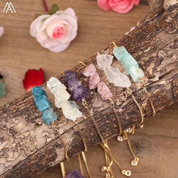 charm bracelets natural amazonite blue apatite stone amethysts citrines roses quartz chip beads gold chains bracelet boho jewelry women drop, Golden;silver
charm bracelets natural amazonite blue apatite stone amethysts citrines roses quartz chip beads gold chains bracelet boho jewelry women drop, Golden;silver