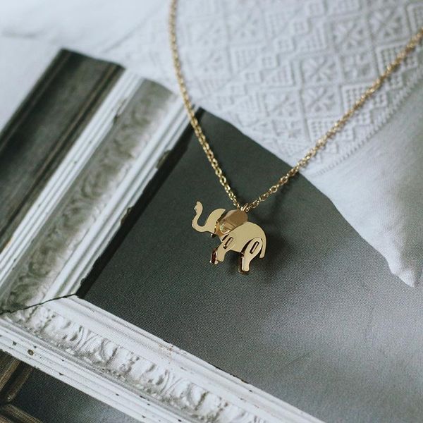 chokers cute geometric animal elephant pendant necklace for women stainless steel choker waterproof jewelry, Golden;silver
chokers cute geometric animal elephant pendant necklace for women stainless steel choker waterproof jewelry, Golden;silver