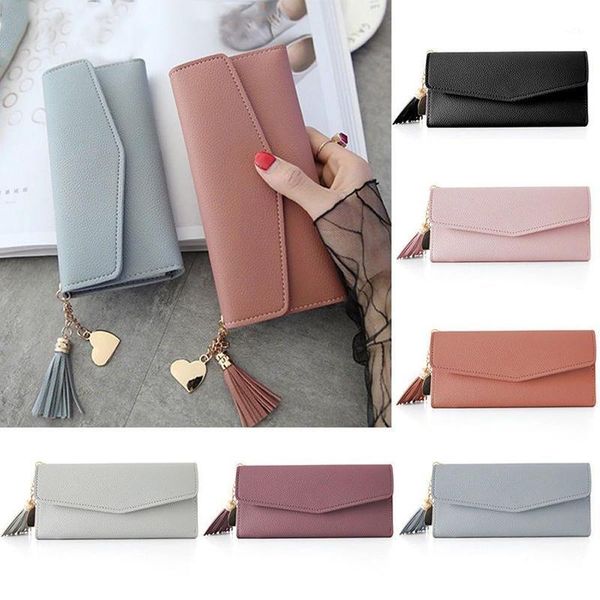 women wallets phone clutch bag purses long for girl ladies money coin pocket card holder tassel 20211, Red;black
women wallets phone clutch bag purses long for girl ladies money coin pocket card holder tassel 20211, Red;black