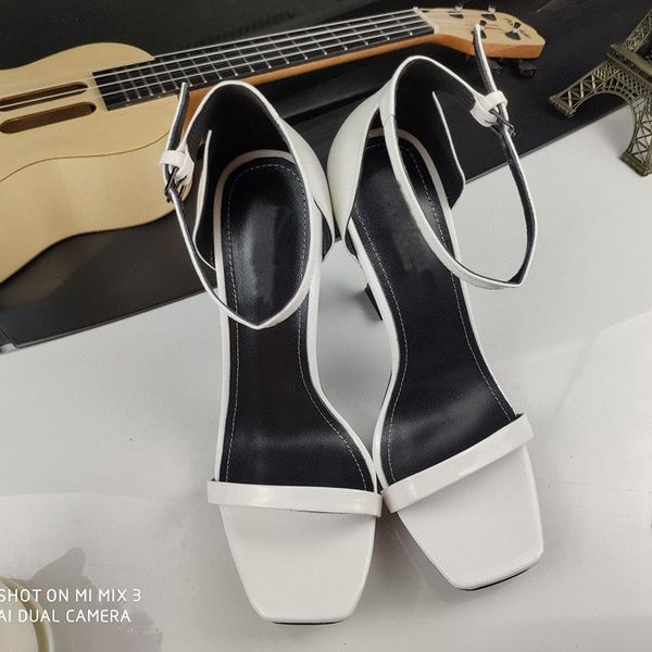 sandals 2021 women genuine leather ankle strap narrow band designer ladies party high heels stilettos zapatos, Black
sandals 2021 women genuine leather ankle strap narrow band designer ladies party high heels stilettos zapatos, Black