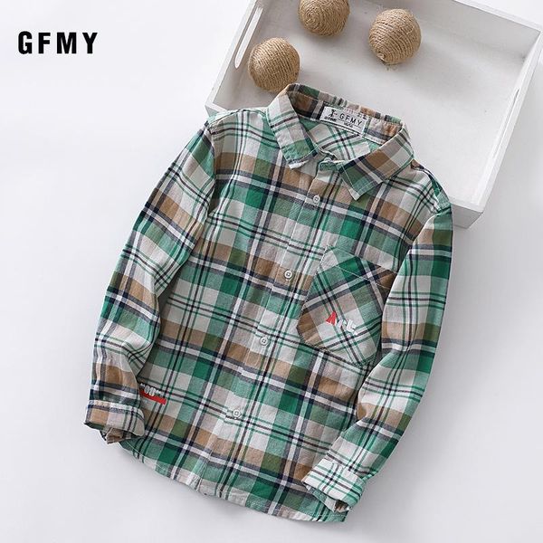 shirts gfmy 2021 spring 100% soft cotton full sleeve fashion plaid boy shirt 4-14 year three color options children's, White;black
shirts gfmy 2021 spring 100% soft cotton full sleeve fashion plaid boy shirt 4-14 year three color options children's, White;black