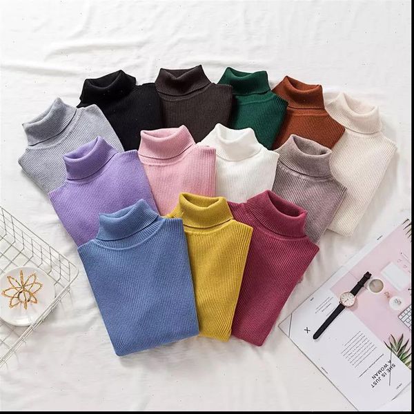 turtleneck women sweater pullover spring jumper knitted basic fashion autumn long sleeve korean ladies clothes, White;black
turtleneck women sweater pullover spring jumper knitted basic fashion autumn long sleeve korean ladies clothes, White;black