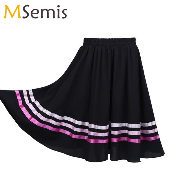 striped long full chiffon solid maxi swing dance costume skirt for kid girls ballet stage performance circle 6-12 years wear, Black;red
striped long full chiffon solid maxi swing dance costume skirt for kid girls ballet stage performance circle 6-12 years wear, Black;red