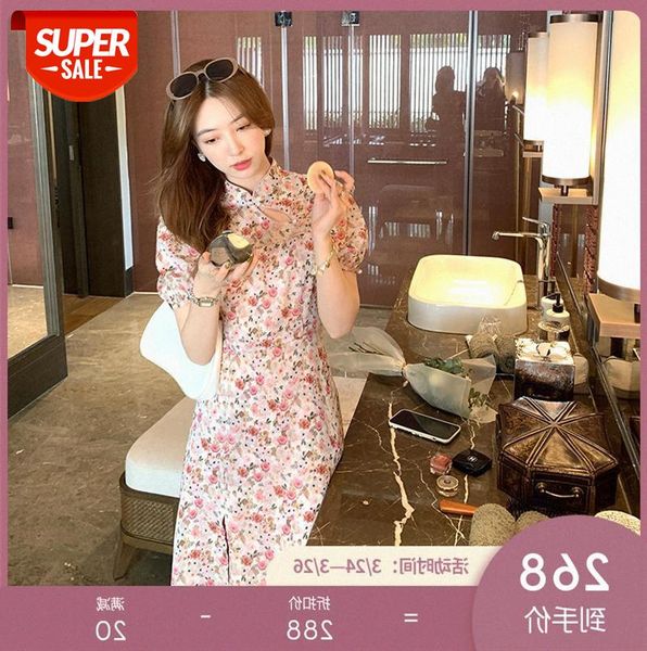 republic of china style high waist slit improved cheongsam dress women puff sleeve retro floral chiffon #3e4o, Black;gray
republic of china style high waist slit improved cheongsam dress women puff sleeve retro floral chiffon #3e4o, Black;gray