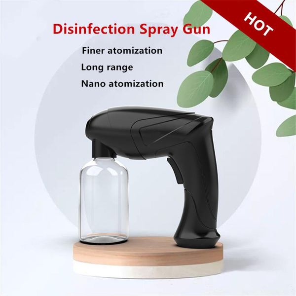 professional spray guns cordless nano atomization fogger machine blue light battery disinfection gun hair nanos steam household sprayer
professional spray guns cordless nano atomization fogger machine blue light battery disinfection gun hair nanos steam household sprayer