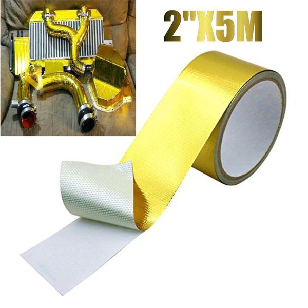 gold car thermal exhaust tape air intake heat insulation shield wrap reflective barrier self adhesive engine universal motorcycle system
gold car thermal exhaust tape air intake heat insulation shield wrap reflective barrier self adhesive engine universal motorcycle system