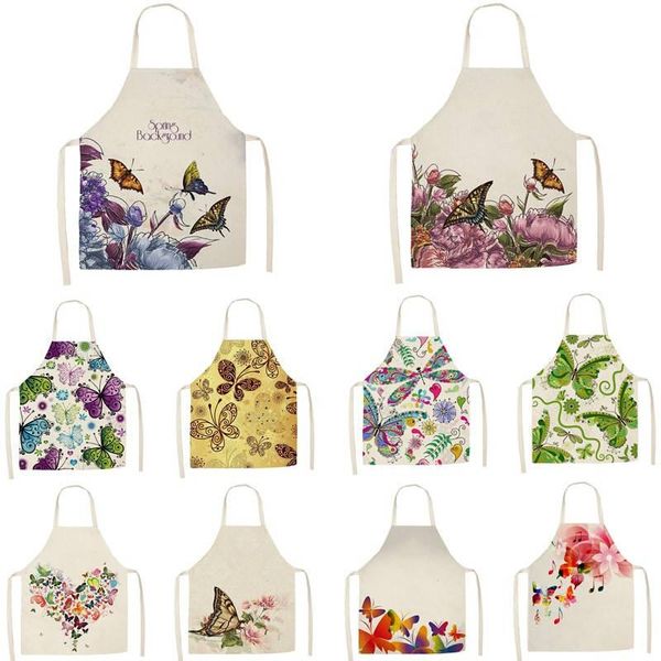 cartoon butterfly apron printed kitchen aprons for women linen home cooking baking waist bib pinafore cleaning tools
cartoon butterfly apron printed kitchen aprons for women linen home cooking baking waist bib pinafore cleaning tools