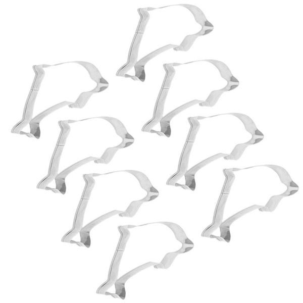 baking moulds 8 pcs cookies cutter mold stainless steel fruit cutters dolphin shape molds home kitchen bakewares (silver)
baking moulds 8 pcs cookies cutter mold stainless steel fruit cutters dolphin shape molds home kitchen bakewares (silver)