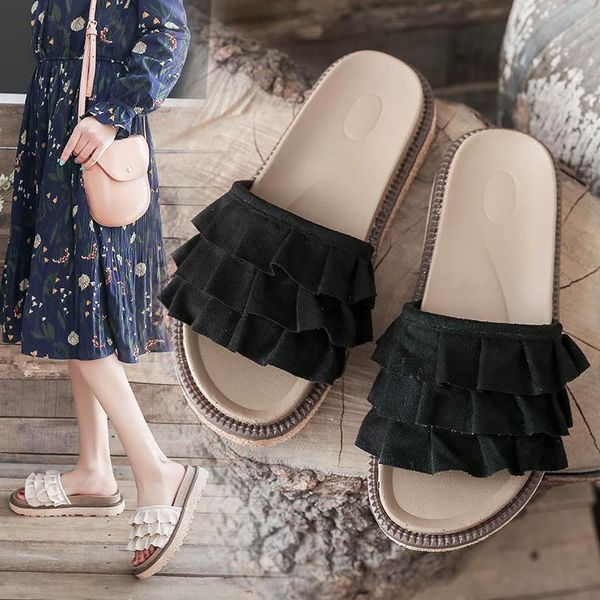 slippers female shoes women summer luxury slides flower platform low 2021 beach designer flat soft bonded leather rubber casual, Black
slippers female shoes women summer luxury slides flower platform low 2021 beach designer flat soft bonded leather rubber casual, Black