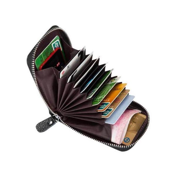 men's wallet genuine leather credit card holder blocking zipper pocket men bag purse bag case 5 colors, Black
men's wallet genuine leather credit card holder blocking zipper pocket men bag purse bag case 5 colors, Black