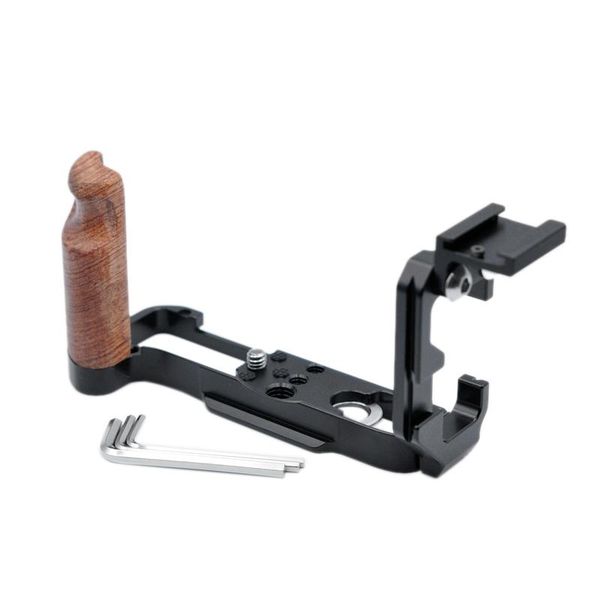 quick release shaped plate holder wooden handle protective hand grip camera bracket with cold boot for fuji x-a7 xa7 other accessories
quick release shaped plate holder wooden handle protective hand grip camera bracket with cold boot for fuji x-a7 xa7 other accessories