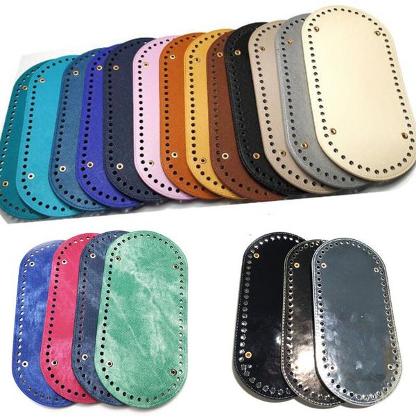 25x12cm long oval bottom for knitted bag pu leather accessories handmade diy crochet pad women 60 holes parts &, Black
25x12cm long oval bottom for knitted bag pu leather accessories handmade diy crochet pad women 60 holes parts &, Black