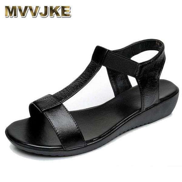 genuine leather sandals women flat heel fashion summer shoes woman plus size 35-43, Black
genuine leather sandals women flat heel fashion summer shoes woman plus size 35-43, Black