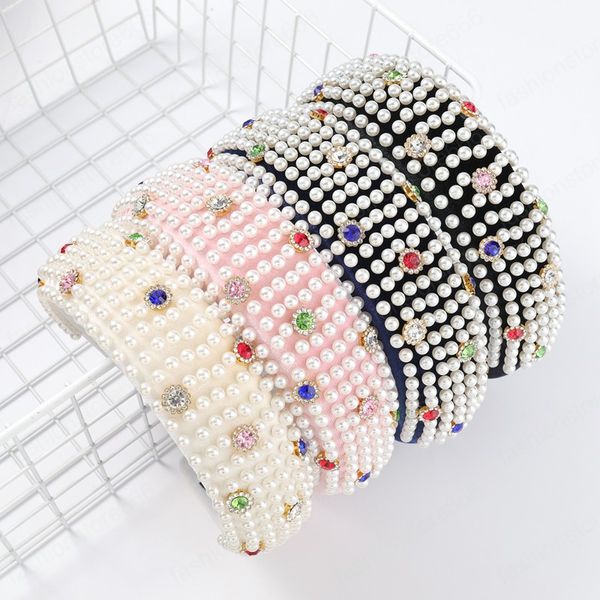 2021 fashion gold velvet imitation pearl headbands temperament simple style women wide-brimmed rhinestone headband hair accessories, Silver
2021 fashion gold velvet imitation pearl headbands temperament simple style women wide-brimmed rhinestone headband hair accessories, Silver