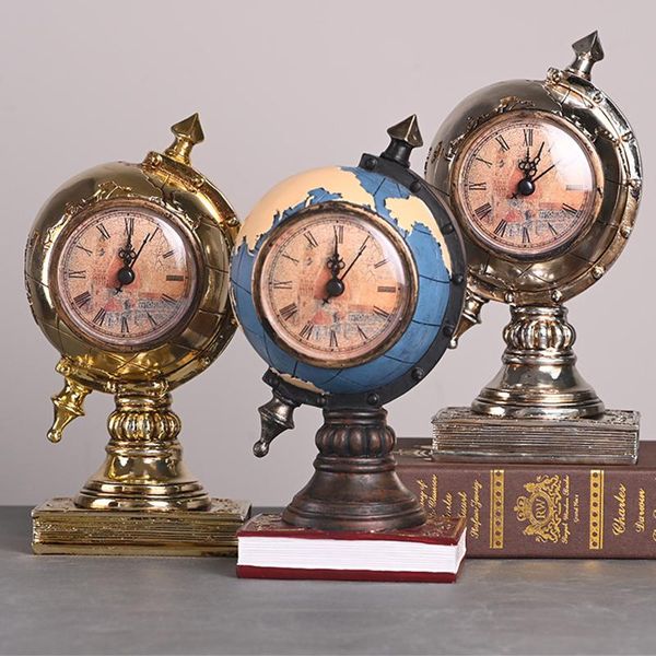desk & table clocks american-style globe decor clock retro circular ornamental antique living room office decoration crafts accessirues
desk & table clocks american-style globe decor clock retro circular ornamental antique living room office decoration crafts accessirues