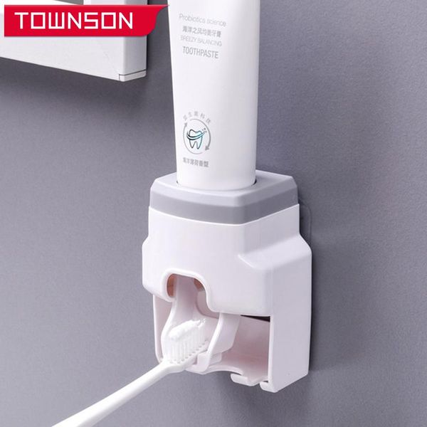 automatic toothpaste dispenser squeezing toothbrush holder bathroom storage punch-holders
automatic toothpaste dispenser squeezing toothbrush holder bathroom storage punch-holders