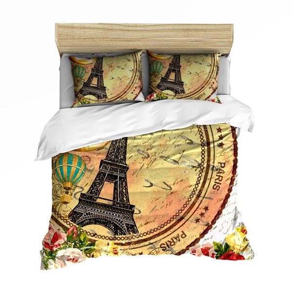 bedding sets modern eiffel tower printed set 3d retro stamp style single double microfiber comforter pillowcase
bedding sets modern eiffel tower printed set 3d retro stamp style single double microfiber comforter pillowcase