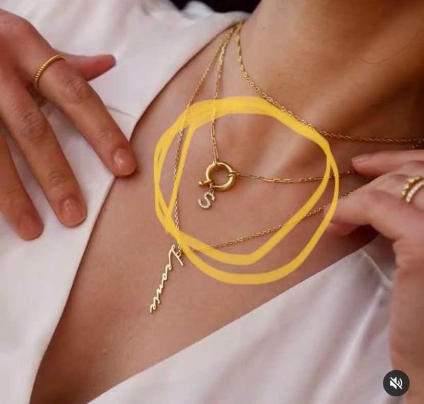 chains initial letter link chain necklace toggle clasp round choker a-z alphabet pendant necklaces thick ot buckle women, Silver
chains initial letter link chain necklace toggle clasp round choker a-z alphabet pendant necklaces thick ot buckle women, Silver