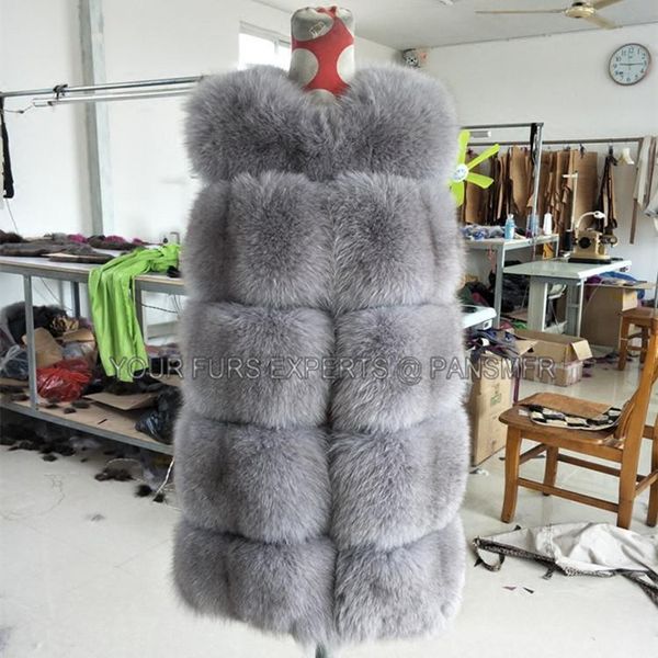 women's fur & faux natural luxury real vest autumn full pelt slim warm coats female thick long waistcoat, Black
women's fur & faux natural luxury real vest autumn full pelt slim warm coats female thick long waistcoat, Black