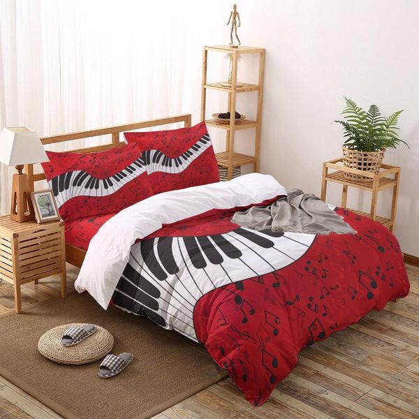 bedding sets piano keys music note red printing set duvet cover bed linens bedclothes home textile twin full king size
bedding sets piano keys music note red printing set duvet cover bed linens bedclothes home textile twin full king size