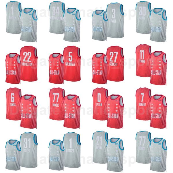 team basketball giannis antetokounmpo all-star jersey stephen curry demar derozan james kevin durant joel embiid ja morant jayson tatum trae, Black;red
team basketball giannis antetokounmpo all-star jersey stephen curry demar derozan james kevin durant joel embiid ja morant jayson tatum trae, Black;red
