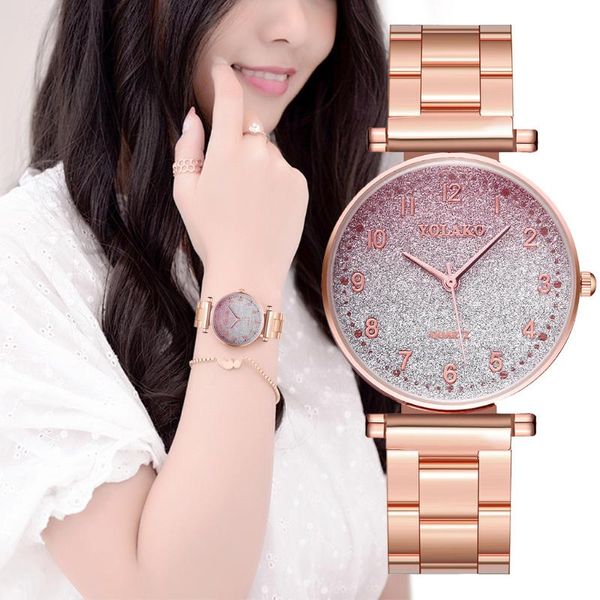 wristwatches fashion watch starry sky gradient color alloy steel band ladies digital literal quartz casual, Slivery;brown
wristwatches fashion watch starry sky gradient color alloy steel band ladies digital literal quartz casual, Slivery;brown