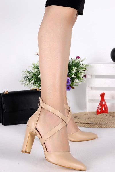 sandals pnt 451027 skin 9 cm heel women shoes, Black 
sandals pnt 451027 skin 9 cm heel women shoes, Black