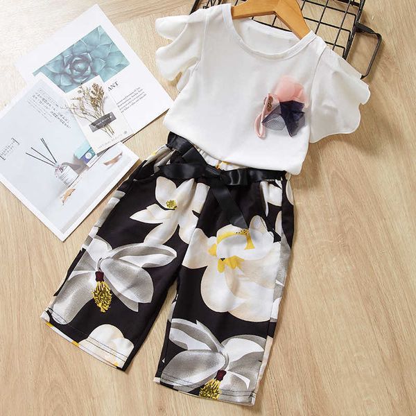 summer 2021 spring girls clothes set kids clothes girls t-shirt+pants children sport suit for girls clothing set 3 4 5 6 7 year x0902, White
summer 2021 spring girls clothes set kids clothes girls t-shirt+pants children sport suit for girls clothing set 3 4 5 6 7 year x0902, White