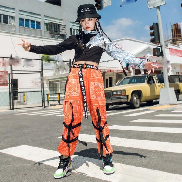 children's hip-hop dance clothes for girls jazz costumes fashion street performance catwalk stage outfits dn6862 wear, Black;red
children's hip-hop dance clothes for girls jazz costumes fashion street performance catwalk stage outfits dn6862 wear, Black;red