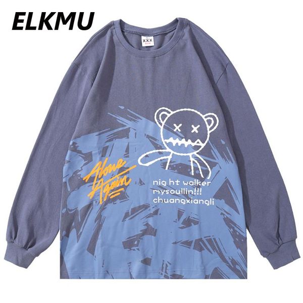 men's hoodies & sweatshirts elkmu harajuku streetwear cartoon bear graffiti sweatshirt men autumn oversized pullover loose male, Black
men's hoodies & sweatshirts elkmu harajuku streetwear cartoon bear graffiti sweatshirt men autumn oversized pullover loose male, Black