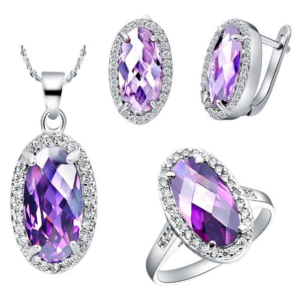 wedding jewelry sets pm plating set for women,oval shape design series,mosaicpurple,red crystal necklace / ring earrings, Slivery;golden
wedding jewelry sets pm plating set for women,oval shape design series,mosaicpurple,red crystal necklace / ring earrings, Slivery;golden