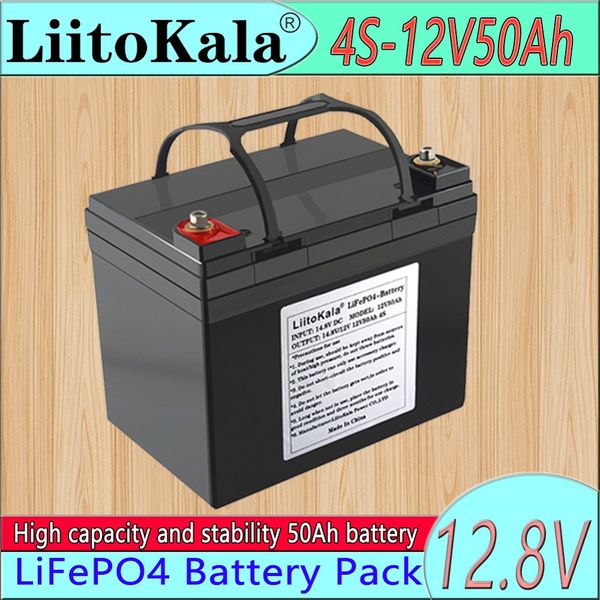 liitokala 12v deep cycle lifepo4 rechargeable battery pack 12.8v 50ah life cycles 4000 with built-in bms protection
liitokala 12v deep cycle lifepo4 rechargeable battery pack 12.8v 50ah life cycles 4000 with built-in bms protection