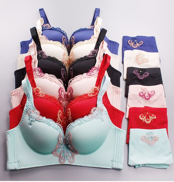 mancel meidie girls underwear gathered without trace wireless bra set adjustable breast holding womens bra, Red;black
mancel meidie girls underwear gathered without trace wireless bra set adjustable breast holding womens bra, Red;black