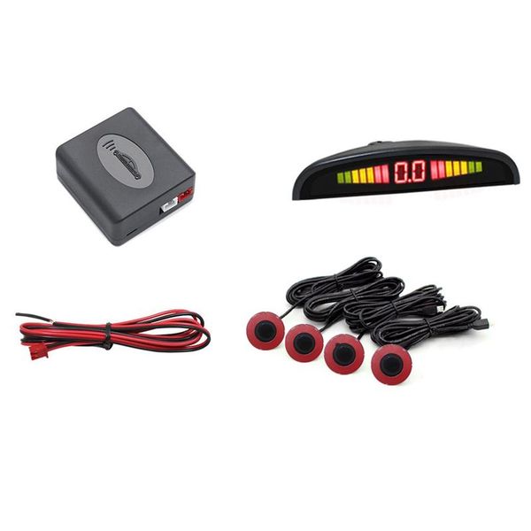 car rear view cameras& parking sensors 4 flat sensor crescent auto reverse backup detector system with led display for cars
car rear view cameras& parking sensors 4 flat sensor crescent auto reverse backup detector system with led display for cars
