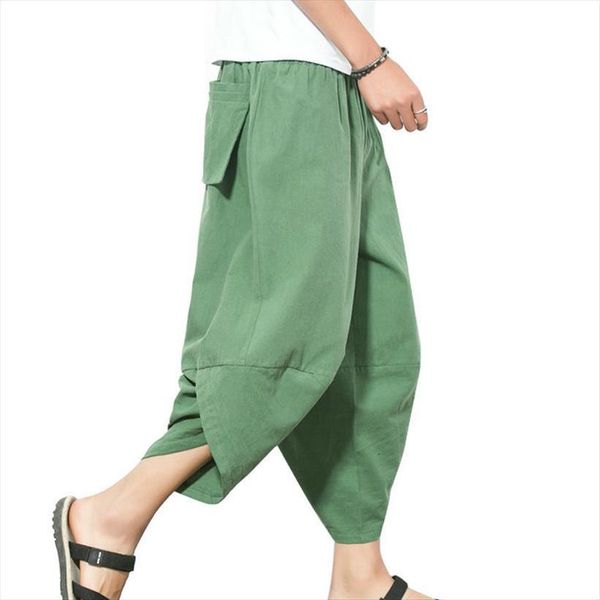 summer harem linen cotton loose women pants casual flax solid trousers autumn cross calf length for men m 4xl, Black
summer harem linen cotton loose women pants casual flax solid trousers autumn cross calf length for men m 4xl, Black