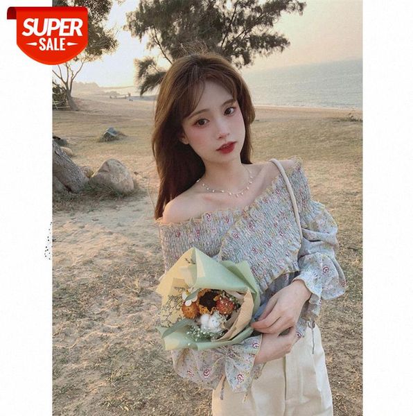 sweet chiffon shirt women's early small fashion foreign style strapless floral blouse dress #wr0z, Black;gray
sweet chiffon shirt women's early small fashion foreign style strapless floral blouse dress #wr0z, Black;gray