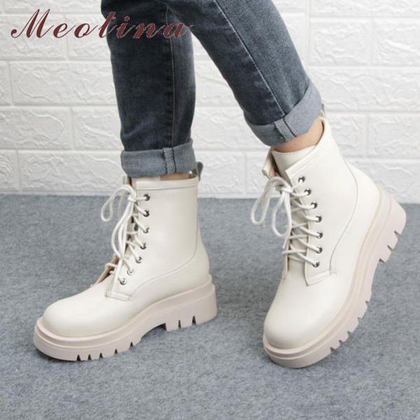 boots meotina women motorcycle shoes platform high heel ankle cross tied block heels short autumn winter beige 33-43, Black
boots meotina women motorcycle shoes platform high heel ankle cross tied block heels short autumn winter beige 33-43, Black