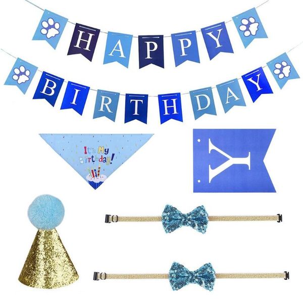 dog apparel durable birthday party pull flag triangle scarf decorative props decoration supplies holiday dress set
dog apparel durable birthday party pull flag triangle scarf decorative props decoration supplies holiday dress set