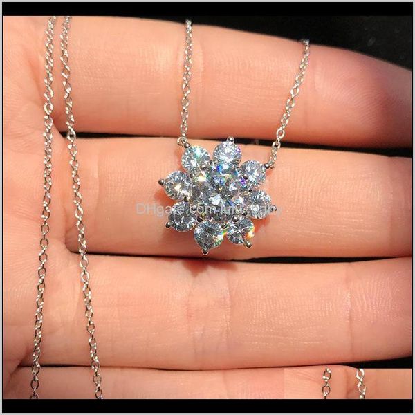necklaces & pendants jewelrysolid au750 18k gold necklace 3.5ct moissanite diamond dvvs color with national certificate chains drop delivery, Silver
necklaces & pendants jewelrysolid au750 18k gold necklace 3.5ct moissanite diamond dvvs color with national certificate chains drop delivery, Silver