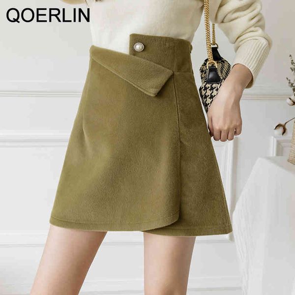 qoerlin spring autumn mink fleece skirt high waist irregular a-line skirt with safe shorts one-step short skirt women plus size 210416, Black
qoerlin spring autumn mink fleece skirt high waist irregular a-line skirt with safe shorts one-step short skirt women plus size 210416, Black