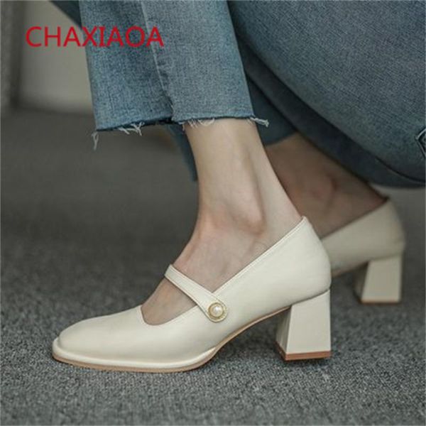 dress shoes chaxiaoa runway pearls women pumps square toe shallow mary janes woman chunky heels female leather party wedding, Black
dress shoes chaxiaoa runway pearls women pumps square toe shallow mary janes woman chunky heels female leather party wedding, Black