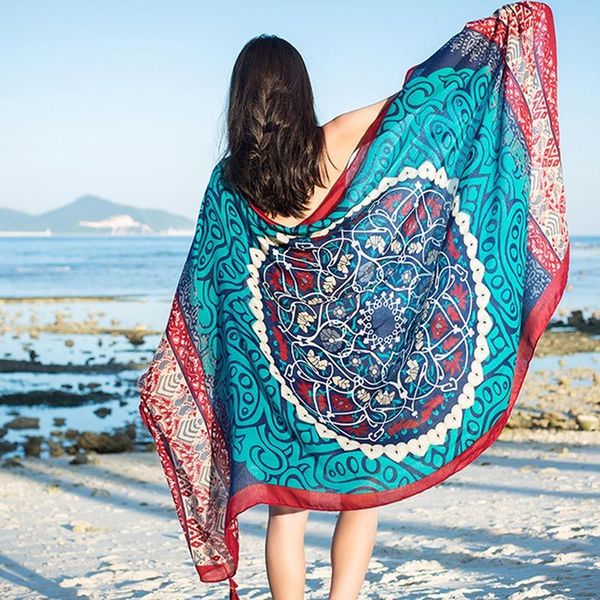 fashion brand lady scarf women summer long scarves soft femme wrap beach sunscreen shawls flower print hijab stoles, Blue;gray
fashion brand lady scarf women summer long scarves soft femme wrap beach sunscreen shawls flower print hijab stoles, Blue;gray