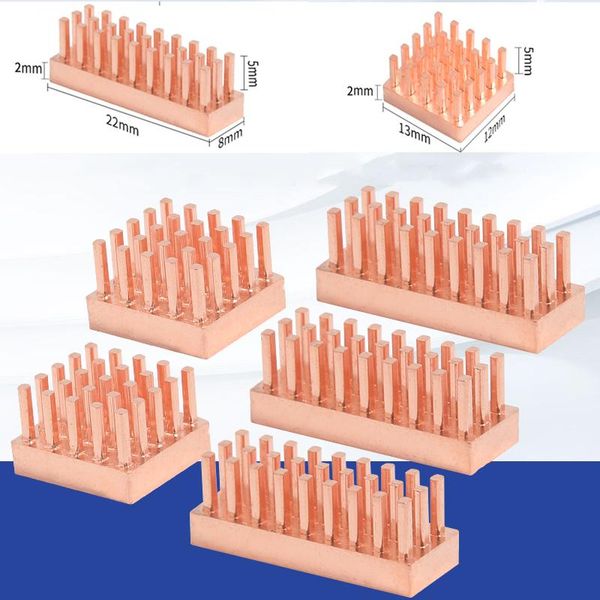 fans & coolings 10*10mm 15*15mm pure copper block heat sink mos tube ic server chip video memory mini passive radiator fins
fans & coolings 10*10mm 15*15mm pure copper block heat sink mos tube ic server chip video memory mini passive radiator fins