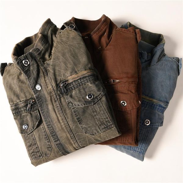men's jackets vintage denim jacket men fashion stand collar bomber mens casual cotton street outwear coats jaqueta masculino1 wpl3, Black;brown
men's jackets vintage denim jacket men fashion stand collar bomber mens casual cotton street outwear coats jaqueta masculino1 wpl3, Black;brown