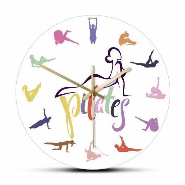 wall clocks pilates exercises printed clock studio rainbow decor female fitness artwork modern design timepieces watch
wall clocks pilates exercises printed clock studio rainbow decor female fitness artwork modern design timepieces watch