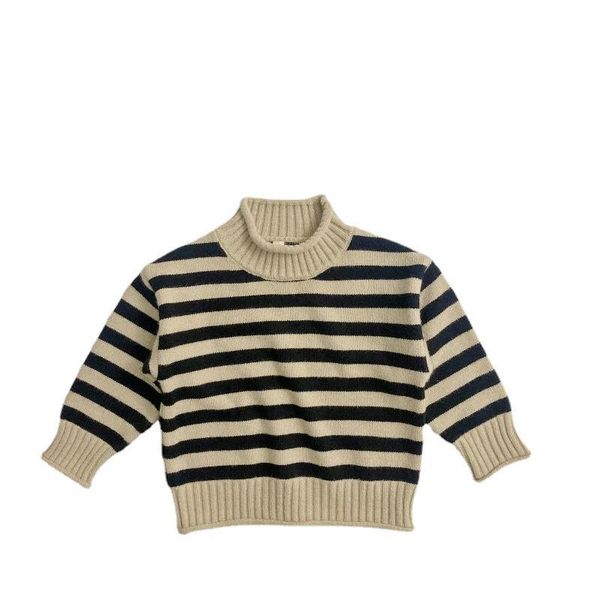 pullover wlg kids sweater boys girls fall striped knitted sweaters baby casual all match clothes for 1-6 years, Blue
pullover wlg kids sweater boys girls fall striped knitted sweaters baby casual all match clothes for 1-6 years, Blue