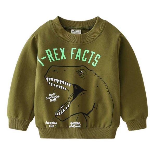 autumn spring boy's sweatshirt cartoon dinosaur print puoovers hoodies kids long sleeve tee children clothing g0917, Black
autumn spring boy's sweatshirt cartoon dinosaur print puoovers hoodies kids long sleeve tee children clothing g0917, Black