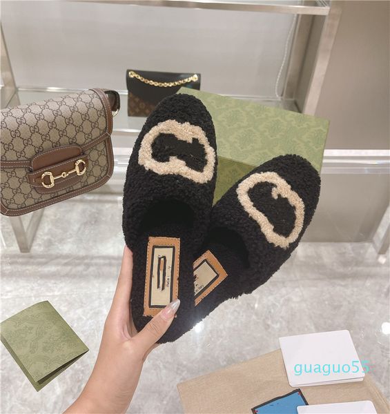 designer 2021 autumn and winter slippers female summer wear non-slip fairies baotou drag flat lamb hair slip-on slipper, Black
designer 2021 autumn and winter slippers female summer wear non-slip fairies baotou drag flat lamb hair slip-on slipper, Black